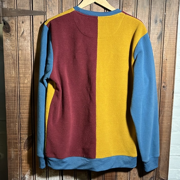 Massive Outdoor Supply color block fleece pullover - Picture 3 of 4